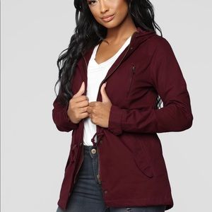Burgundy Jacket